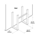 Napoleon Element Self-Trimming Built-in Electric Fireplace [NEFB36/42H-BS-1] (SAK58173)