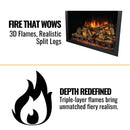 Napoleon Elevation Built-In Electric Fireplace [NEFB36/42H-MF] (SAK25428)