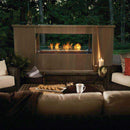 Napoleon Galaxy 48 Outdoor Linear See-Thru Electronic Start Natural Gas Fireplace, 50" [GSS48STE] (SAK67432)