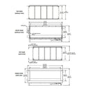 Napoleon Galaxy 48 50-Inch Outdoor Linear See-Thru Electronic Start Natural Gas Fireplace [GSS48STE] (SAK67432)