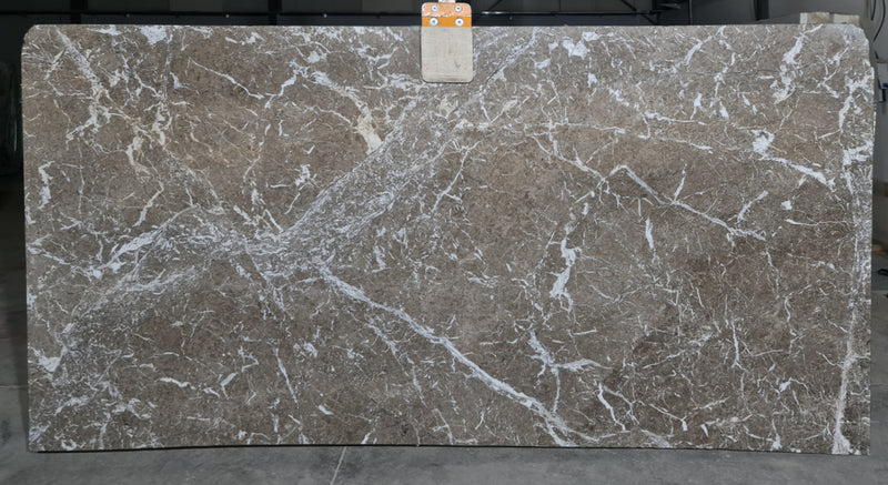 Napoleon Gray Bookmatching Polished Marble Slab