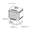 Napoleon Haliburton 50 Direct Vent Millivolt Ignition Compact Natural Gas Stove, 22-Inch [GDS28-1NSB] (SAK81523)