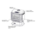 Napoleon Havelock 50 Direct Vent Millivolt Ignition Natural Gas Stove, 28" [GDS50-1NSB] (SAK37589)