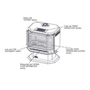 Napoleon Havelock 50 28-Inch Direct Vent Millivolt Ignition Natural Gas Stove [GDS50-1NSB] (SAK37589)