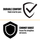 Napoleon Inspiration ZC Direct Vent Millivolt Ignition Natural Gas Fireplace Insert, 36" [GDIZC-NSB] (SAK58347)