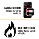 Napoleon Luminex 65" LCD Built-In Electric Fireplace With Remote Control [NEFL65LCD-3SV] (SAK83665)