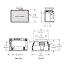Napoleon Oakville 3 Direct Vent Natural Gas Fireplace Insert, 28" [GDI3N-1] (SAK25498)