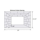 Napoleon Oakville 3 28-Inch Direct Vent Natural Gas Fireplace Insert [GDI3N-1] (SAK25498)