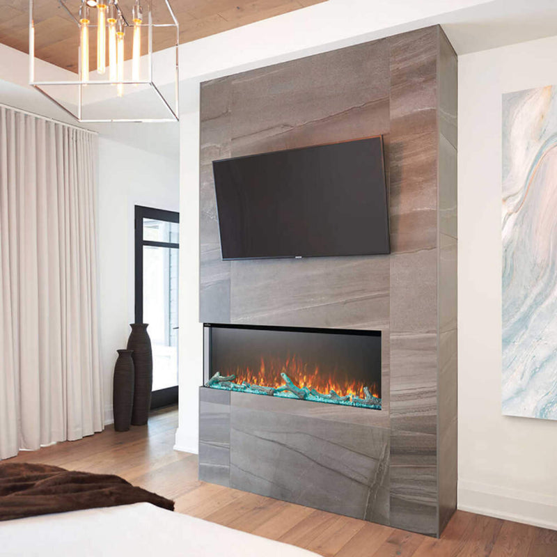 Napoleon Trivista 3 Sided Built-In Electric Linear Fireplace [NEFB50H/60H-3SV] (SAK32567)