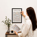 Poster Travel Tracker National Parks USA
