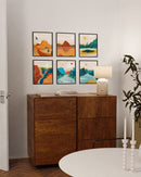 Abstract national parks set