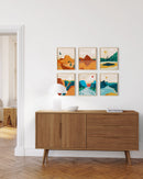 Abstract national parks set