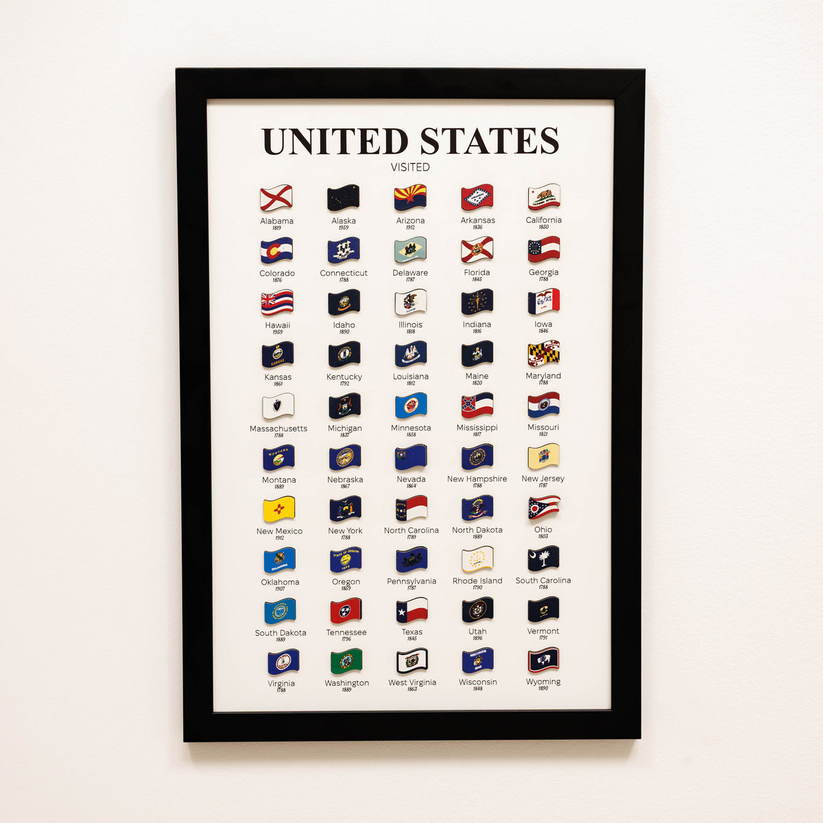 Poster Travel Tracker States USA, photo 4 of 12