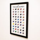 Poster Travel Tracker States USA