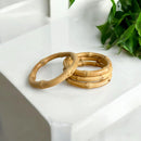 Natural Bamboo Bangle Bracelet by Bamboo Switch