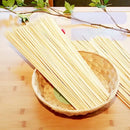 Natural bamboo bbq skewers 100pcs kitchen grilling tool by Decorbites