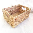 GobekUsa Woven Rattan Desktop Storage Basket Organizer