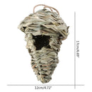 GobekUsa Natural Grass Bird Cage for Outdoor Decor