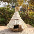 GobekUsa Natural Grass Bird Cage Hanging Parrot Nest