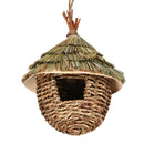 GobekUsa Natural Grass Bird Nest Cage for Outdoor Decor
