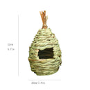GobekUsa Natural Grass Bird Nest Cage for Outdoor Decor