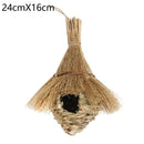 GobekUsa Natural Grass Bird Nest Cage for Outdoor Decor