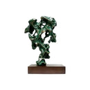 GobekUsa Green Taihu Stone Coral Sculpture for Room Decoration
