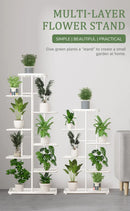 GobekUsa Natural Iron Plant Stand Holder - 4/5/6Layers