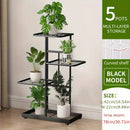 GobekUsa Natural Iron Plant Stand Holder - 4/5/6Layers