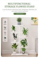GobekUsa Natural Iron Plant Stand Holder - 4/5/6Layers