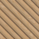 MSI Natural Reeded Acoustic Wood Slat Panels