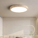 GobekUsa Ellipse Stone LED Ceiling Light Natural Travertine Lamp Plafon