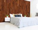 Living Originals 1/4 in. x 5.1 in. Real Wood Easy Install Wall Panels - Natural Walnut (20 Sq. Ft.)