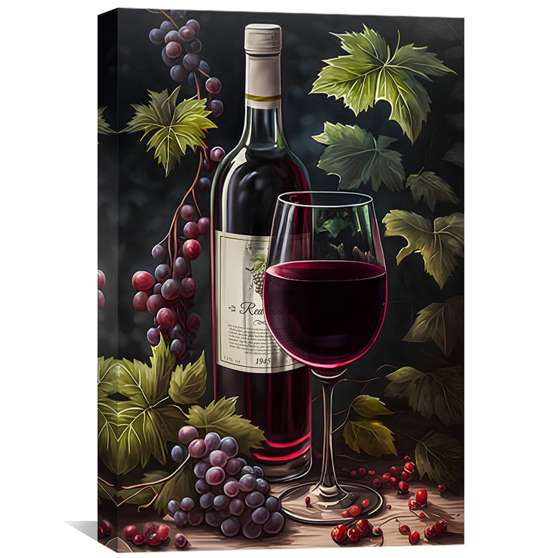 Natural Wine Canvas