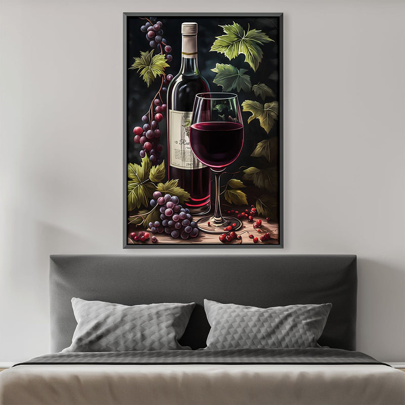 Natural Wine Canvas