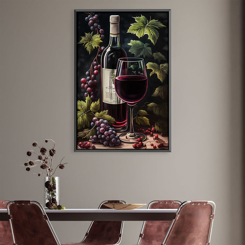 Natural Wine Canvas