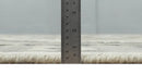 Custom Made Natural Wool Hand Knotted Ivory, Beige and Charcoal Traditional Area Rug, Kids, Living Room and Bedroom Rug