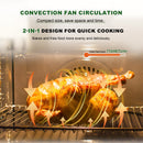 36” Freestanding Gas Range with 6 Sealed Burners Cooktop, Natural Gas/LP Convertible - AK-G36N05A-BS
