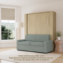 Wall Bed with Sofa by Inovabed