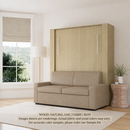 Wall Bed with Sofa by Inovabed