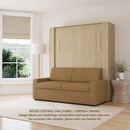 Wall Bed with Sofa by Inovabed