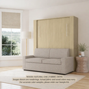 Wall Bed with Sofa by Inovabed