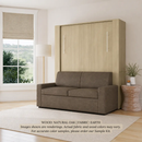 Wall Bed with Sofa by Inovabed