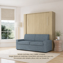 Wall Bed with Sofa by Inovabed