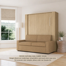 Wall Bed with Sofa by Inovabed