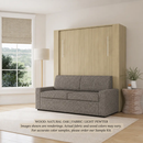 Wall Bed with Sofa by Inovabed