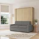Wall Bed with Sofa by Inovabed