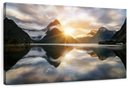 Milford Sound Mountain Sunrise Wall Art
