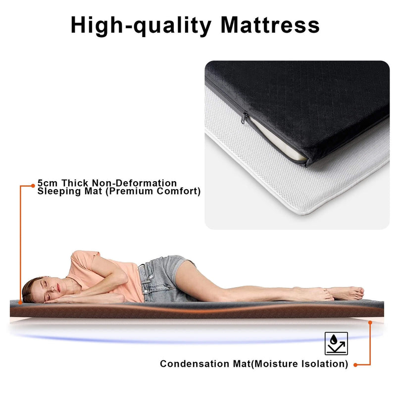 Naturnest Sirius 3 Premium 2XL 3-Person Clamshell Roof Top Tent (SAK62917)