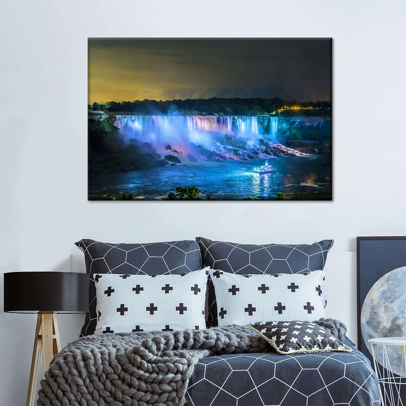 Colorful Niagara Falls Wall Art